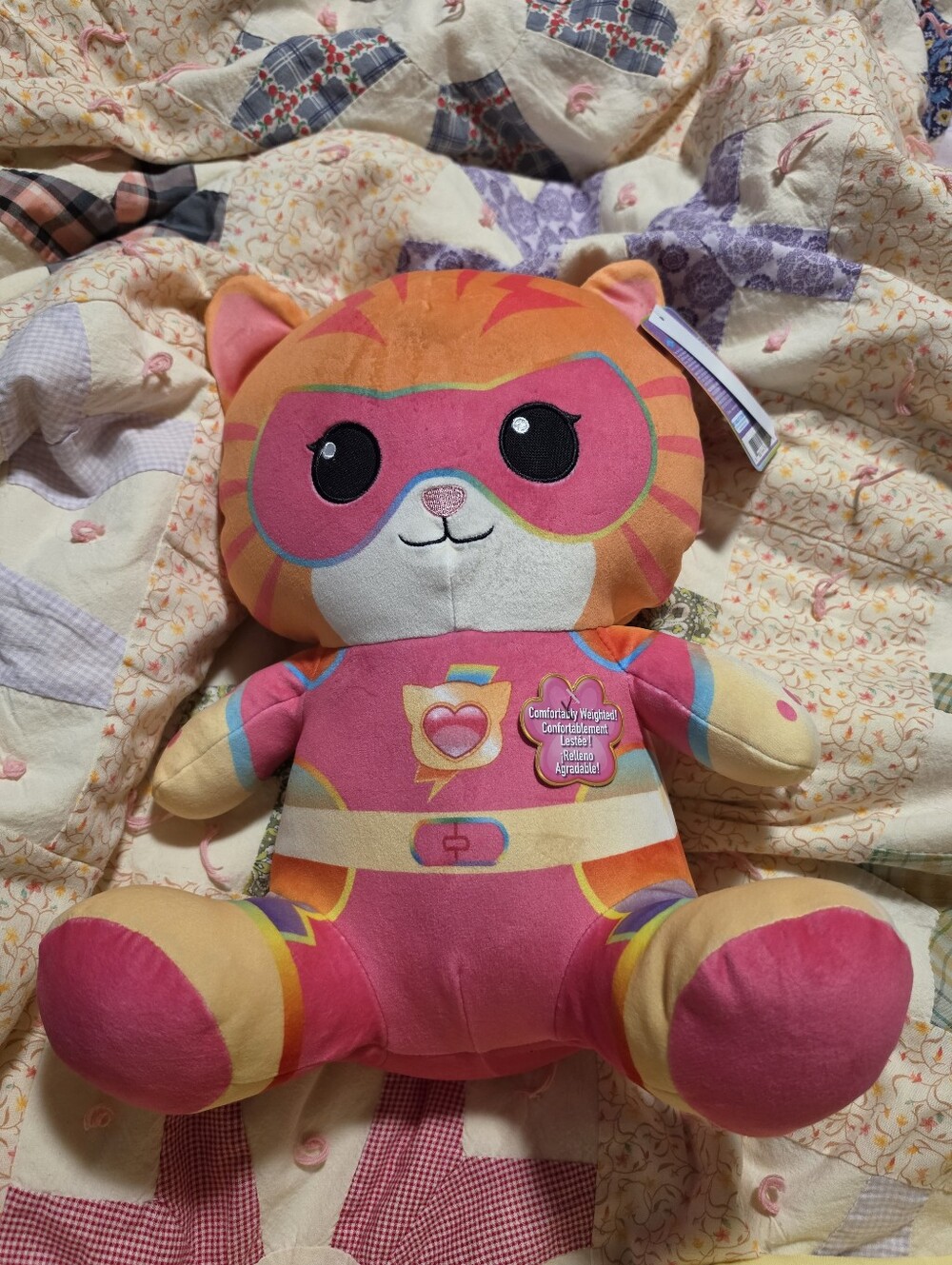 Super Kitties Su-Purr Charged Jinny Weighted Plush